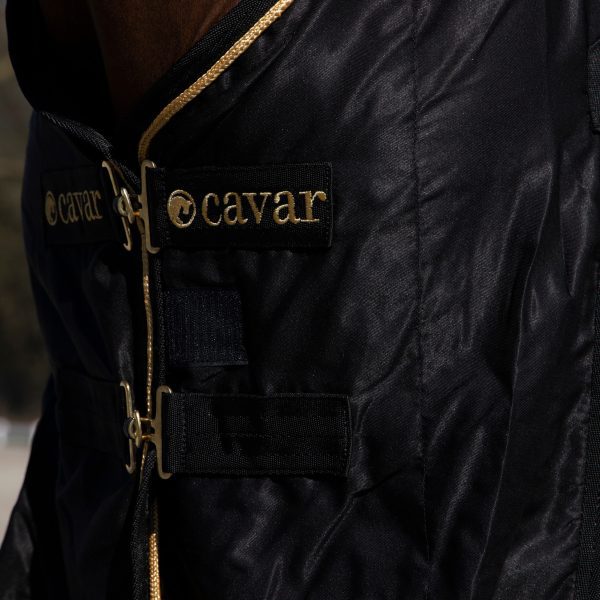 Cavar Zomerdeken Zwart - Afbeelding 2